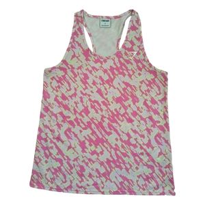GymShark  Womens Pink Camo Print Athletic Tank top sz S
